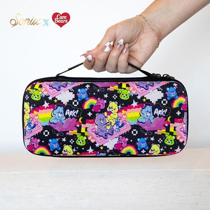 Sonix Carrying Case for Nintendo Switch 2, Switch 1, Lite, OLED, Protective Travel Case with Game Cartridge Storage | Care Bears Let's Play - color: Care Bears Let's Play