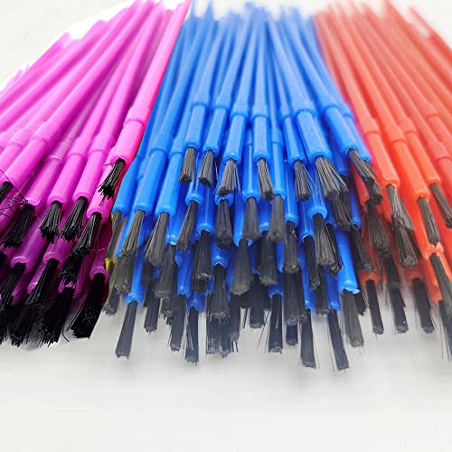 150pcs Plastic Paint Brushes Set Acrylic Paint Brushes Watercolor Brushes Colorful Detail Painting Kit Art Supplies for Educational & Learning Activity, 170mm - color: 150pcs Paint Brushes