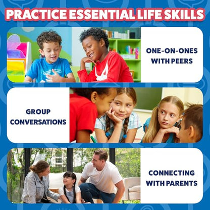 ThinkPsych Chat Chains Expansion Pack | Social Skills Games | Therapy Games for Teens and Kids | Ages 8-99 | Therapy Conversation Cards | 15 Mins Playtime - style: Chat Chains Expansion