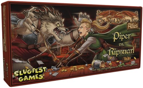 The Red Dragon Inn: Allies - Piper vs. Ripsnarl - Card Game Expansion | Ages 13+ - Compatible with All Other Expansions