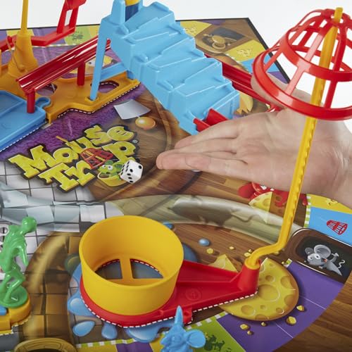 Hasbro Gaming Mouse Trap Board Game for Kids Ages 6 and Up, Classic Game for 2-4 Players, with Easier Set-Up Than Previous Versions