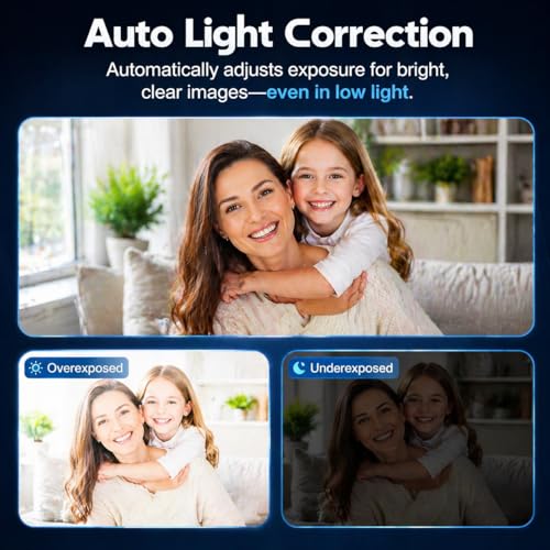 Angetube 1080P Webcam for PC Web Camera with Dual Noise-Cancelling Mics | Autofocus Plug&Play USB Computer Camera for Laptop, Desktop, PC, Mac,Ideal for Meetings/Streaming/video calls/Zoom/Teams