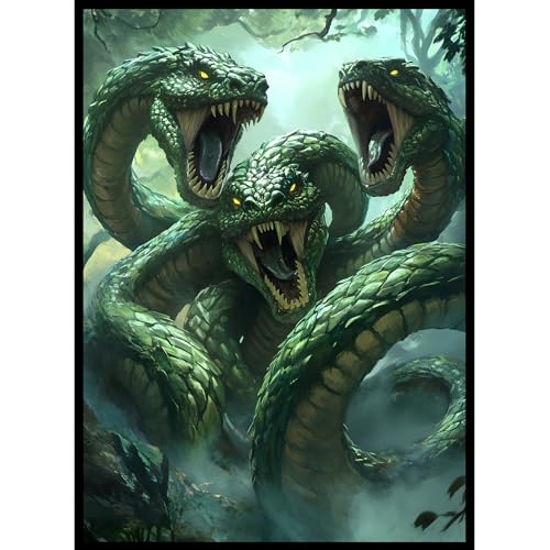 100ct Textured Matte TCG/MTG Card Art Sleeves (Hydra) - style: Regular Sleeves