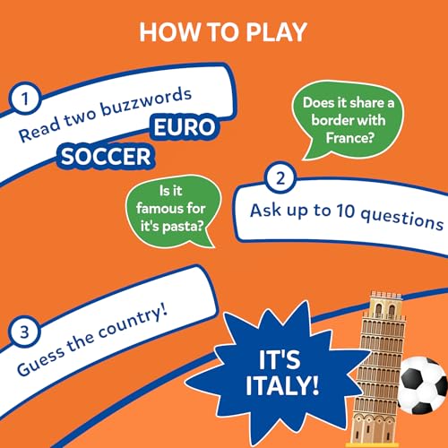 Skillmatics Guess in 10 – Countries of The World, Triva Card Game | Perfect for Boys, Girls, Kids & Families Who Love Card Games, Educational Toys, Travel Games, Gifts for Ages 8 & Up - style: 8. Countries of the World