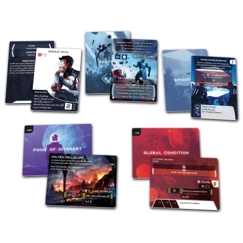 Awaken Realms ISS Vanguard Board Game - Explore Space in a Cooperative Sci-Fi Strategy Game, Thrilling Adventure for Teens & Adults, Ages 14+,1-4 Players, 90-120 Minute Playtime