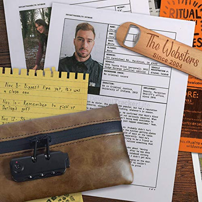 Hunt A Killer: Death At The Dive Bar, Solve a Murder at Old Scratch Tavern, Immersive Murder Mystery Game, Play Detective in Unsolved Mysteries, Great Gift For True Crime Fans, Designed for Ages 14+ - style: Death at the Dive Bar Game