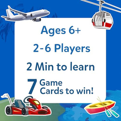 Skillmatics Guess in 10 – Things that Go, Educational & Trivia Card Game - style: Things That Go!