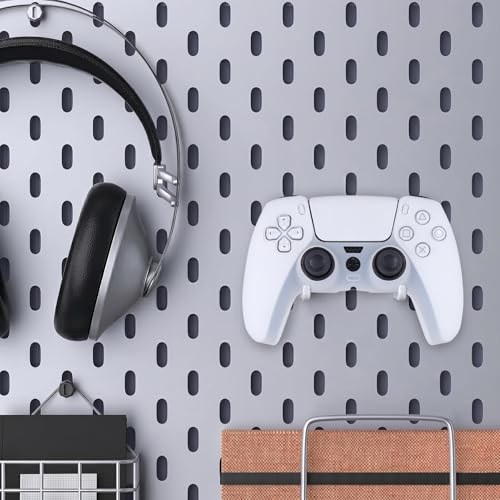 Baval Silicone Cover for Playstation 5 PS5 DualSense Wireless Controller | Scratch-resistant, Easy install, Silicone Construction, Portable Carrying Silicone Cover, Clear White Silicone Cover - color: White Silicone Cover