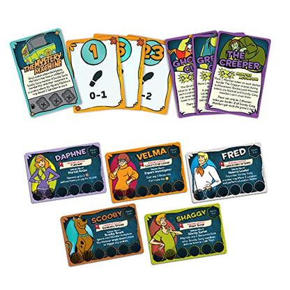 CMON Scooby-Doo! The Board Game - Cooperative Mystery Game Based on The Hit TV Series, Family Fun for Kids & Adults, Ages 10+,1-5 Players, 30 Minute Playtime