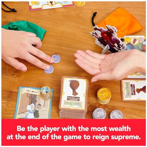 Spin Master Games, Disney Robin Hood Sheriff of Nottingham, Family Board Games, Disney Board Games for Family Night, 3-5 Players, for Ages 10 & Up