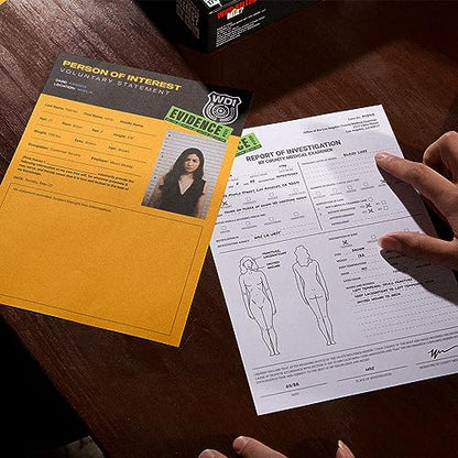 What DO You Meme? Who Killed Mia — A Modern Murder Mystery Game True Crime Solving Games for Adults, Find Out who Killed Influencer Mia Star, for True Crime Fans