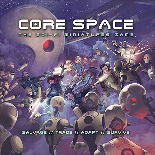 Battle Systems Core Space: The SciFi Miniatures Game Core Set Cooperative/Solo SciFi Dungeon Crawler Board Game