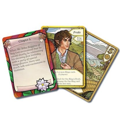 Asmodee The Lord of The Rings The Fellowship of The Ring Trick-Taking Game - A Cooperative Card Adventure! Strategy Game for Kids & Adults, Ages 10+, 1-4 Players, 20 Minute Playtime