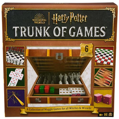 Spin Master Games Harry Potter Trunk of 6 Classic Games