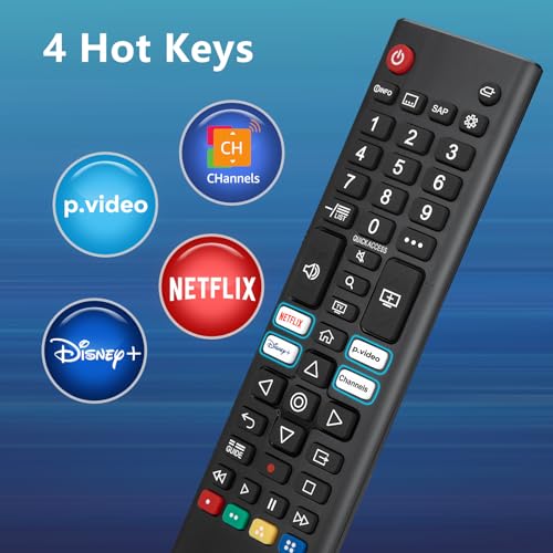 Universal for LG Smart TV Remote Control Replacement (Pack of 2) - color: for LG TV