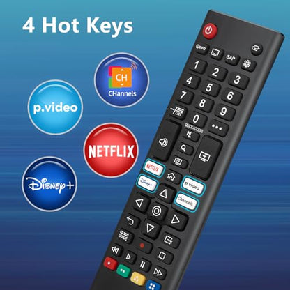 Universal for LG Smart TV Remote Control Replacement (Pack of 2) - color: for LG TV