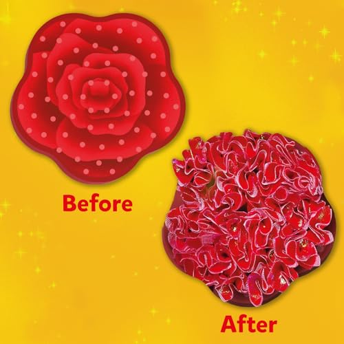 Skillmatics Poke-in Art – DIY Rose Bouquet, Wood Craft Kits | Mess-Free Fun for Kids, Creative Activity, Gifts for Girls & Boys Ages 4, 5, 6, 7, 8, 9, 10, 11, 12 - style: 8. Rose Bouquet