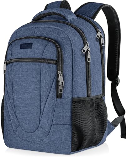 BIKROD Backpack for Woman and Men, Travel Laptop Backpack, Waterproof College Back Pack for 15.6 IN Laptop Backpack, Adult Business Computer Travel Backpack, Blue - color: Blue, size: 15.6 Inch
