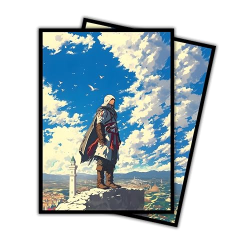 Skybound Creed - MTG Card Sleeves, 104ct, Standard Size, Smooth | Perfect for Double Sleeving, Smudge Resistant Matte Back, Standard 66x92mm - Compatible with Magic The Gathering & TCG Cards - color: Skybound Creed, size: Smooth