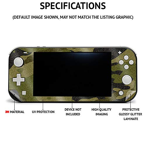 MightySkins Glossy Glitter Gaming Skin for PS5 / PlayStation 5 Controller - Deer Pattern | Durable High-Gloss Glitter Finish | Easy to Apply and Change Style | Made in The USA - color: Deer Pattern