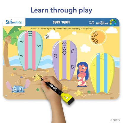 Skillmatics I Can Write Disney's Lilo & Stitch - Reusable Preschool Learning Activities, Educational Toy and Game, Back to School Supplies, Gifts for Students, Kids, Toddlers Ages 3, 4, 5, 6 - style: 9. I Can Write Disney's Lilo & Stitch