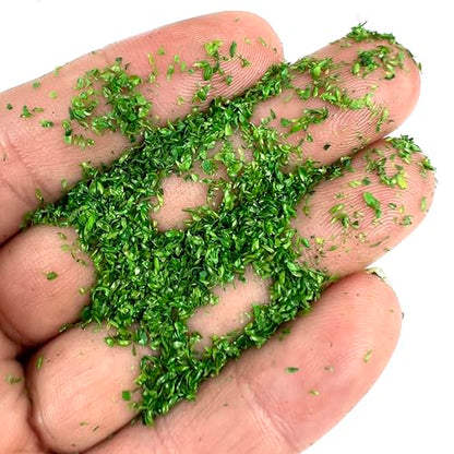 Multicolor Leaf Model - 300ml Miniature Scenery Material for Train Railway, Diorama, Car Scene & Scale Landscape Layouts (Spring Green) - color: Spring Green