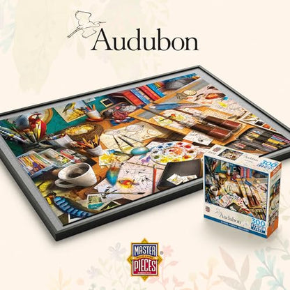 MasterPieces 300 Piece EZ Grip Jigsaw Puzzle - Creative Birding - 18"x24" - style: Creative Birding