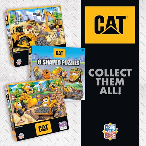 MasterPieces – Jigsaw Puzzle Set for Kids 6+ Years, 4-Pack of 100 Pieces, Educational and Fun Game, Caterpillar Collection, Gift Idea for Children, 8" x 10 - style: Caterpillar