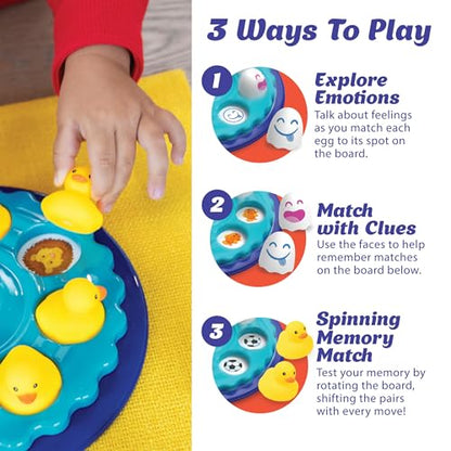 MindWare Dizzy Duckies Early Learning Matching Game - Preschool Game for Toddlers