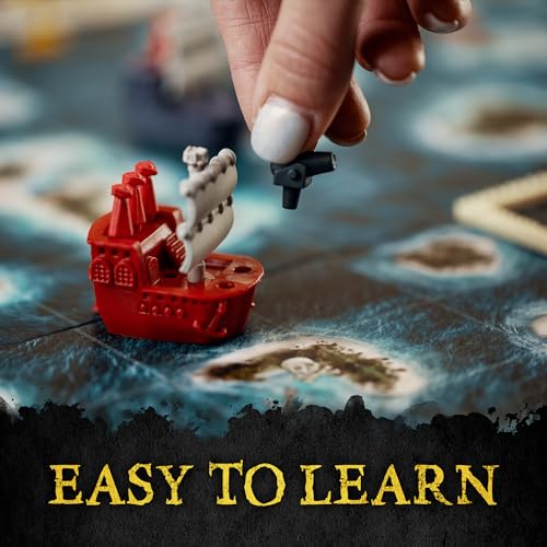 Plunder A Pirate's Life - Family Board Game for Adults and Kids | Strategy Board Game, Fun Family Game Night