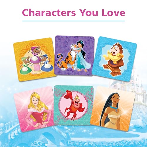 Wonder Forge Disney Princess Matching Game - Fun Memory Game for Kids Ages 3 and Up - Toddler Learning Toy Featuring Belle, Ariel, and Elsa and More Disney Princesses - Packaging May Vary - size: 1.5 inches x 8 inches x 10.5 inches, style: New Packaging