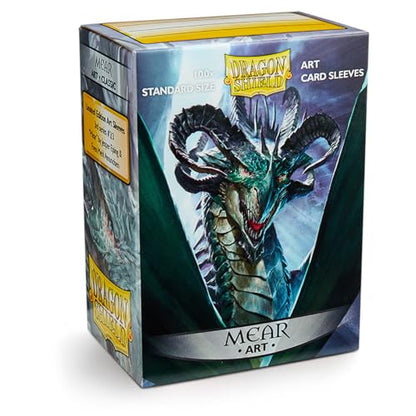 Dragon Shield Art Sleeves | Special Edition - Mear | 100 CT - Smooth & Tough Premium TCG Sleeves | Compatible with Pokemon, One Piece & Magic the Gathering - color: Mear
