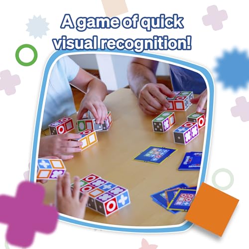 FoxMind Match Madness Board Game, Visual Recognition Matching Board Game, Family Puzzle Game to Develop Kids Problem Solving Skills - style: Match Madness