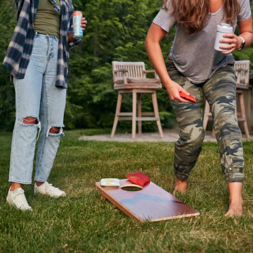 Elakai National Parks Series Premium Travel Cornhole Boards with Carry Case Backpack 1x2 - color: Arches 1x2