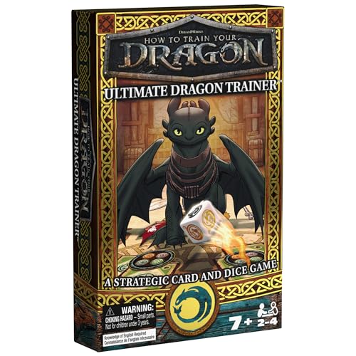 Spin Master Games How to Train Your Dragon Ultimate Card Game | Cooperative Dragon Training Adventure Game, Work Together to Train Dragons Like Toothless, For 2-5 Players, Ages 7 & Up
