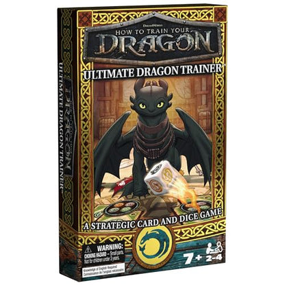 Spin Master Games How to Train Your Dragon Ultimate Card Game | Cooperative Dragon Training Adventure Game, Work Together to Train Dragons Like Toothless, For 2-5 Players, Ages 7 & Up