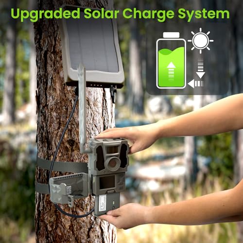 4PCS New Reveal Battery Pack with 4 Port Charger for Reveal Hunting Camera Ultra, X Gen 3.0, 2.0, Pro 3.0, Pro, SK, XB, X (Charger with 4PCS Batteries) - size: 4 Batteries with 1 charger