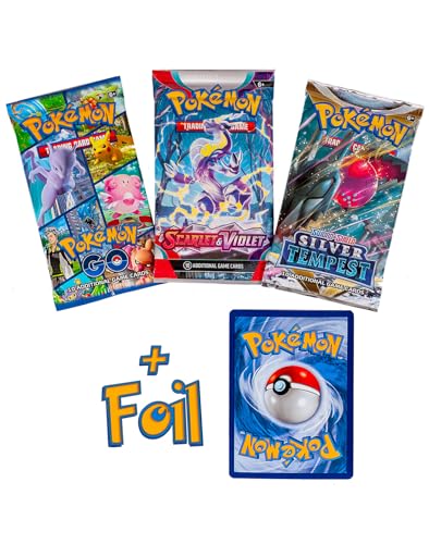Pokemon TCG: 3 Booster Packs & 1 Random Foil | Includes 3 Blister Packs of Random Cards & 1 Individually Packed Holofoil Promo Card, 097712556710 - style: 3 Boosters + 1 Foil