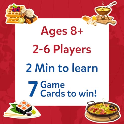 Skillmatics Guess in 10 Foods Around The World, Card Game for Boys, Girls, and Kids Who Love Educational Travel Toys, Board Games, Geography and History, Gifts for Ages 8, 9, 10 and Up - style: Foods Around the World