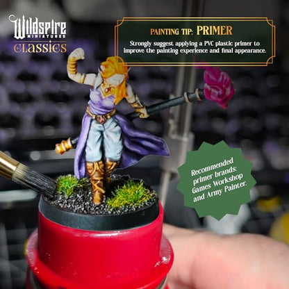 Mercenary Guild II - Essential Heroes - 55 Hero, Player Characters, NPC for DND Miniatures Bulk I 28mm Dungeons Dragons D&D Miniatures I DND Minis D&D Figures I Pathfinder, Daggerheart, Realm Reforged