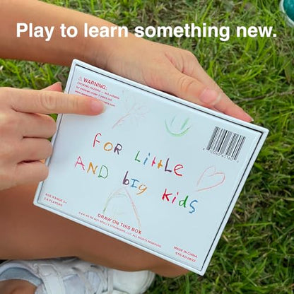 WE'RE NOT REALLY STRANGERS Kids Edition, Conversation Card Games for Kids | 150 Conversation Cards for Kids, Adults, & Teens, Fun Memorable Family Game Nights and Kid’s Party, Ages 5+, 2-6 Players - style: Kids