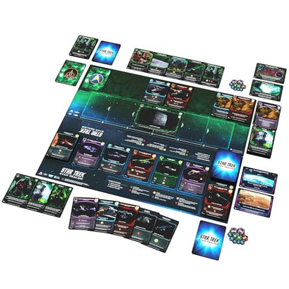 Star Trek: Star Realms - Borg Invasion - Expansion Deck Building Card Game, New Enemy Threat, Co-Op & Versus, TCC Style Combat, Ages 14+, 2-4 Player