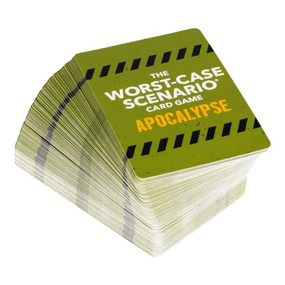Moose Games The Worst-Case Scenario Card Game Apocalypse | Match How Players Rank Five Apocalyptic Scenarios from Bad to Worst | Score Points and Win! for Ages 14 to Adult for 3 to 6 Players - style: Apocalypse