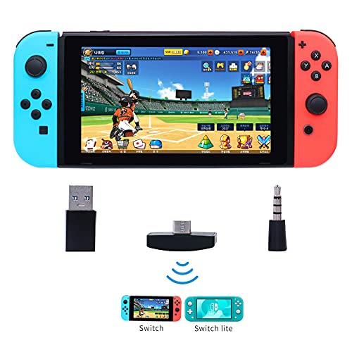 Bluetooth Dongle Adapter USB 5.0 RALAN,Wireless Mini Microphone USB Audio Adapter Receiver Compatible with PS4 /PS5…