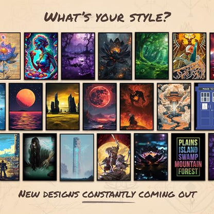 Sunlit Oath - MTG Card Sleeves, 104ct, Standard Size, Smooth | Perfect for Double Sleeving, Smudge Resistant Matte Back, Standard 66x92mm - Compatible with Magic The Gathering & TCG Cards - color: Sunlit Oath, size: Smooth