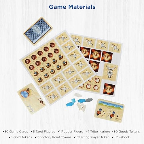 Thames & Kosmos | Targi | Two Player Game | Strategy Board Game | Golden Geek Award Nominee | Kennerspiel Des Jahres Award Finalist - style: Targi