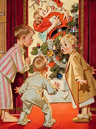 Anguis 1000 Piece Jigsaw Puzzle, Warm Christmas in Love, Cardboard Puzzles for Adults, Holiday Theme, 27.56 x 19.69 Inch, Portable, Includes 1:1 Poster, Perfect for Patience Skill Development - color: Warm Christmas in Love