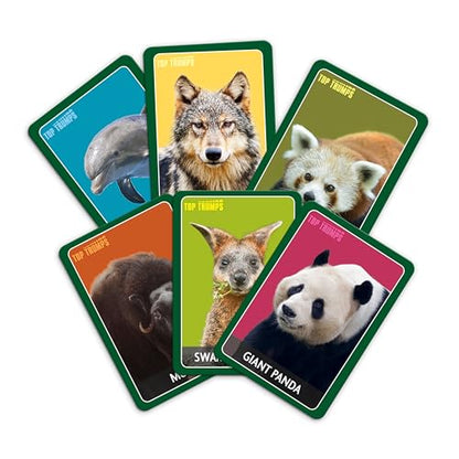 Top Trumps Match Game Awesome Animals - Family Board Games for Kids and Adults - Matching Game and Memory Game - Fun Two Player Kids Games - Memories and Learning, Board Games for Kids 4 and up