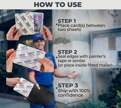 960 Pack Trading Card Shipping Protectors-3.5 x 4.5 inches | Translucent - Premium Ultra Strong Plastic Inserts, Hobby Card Transport Supplies，Trading Card Shipping Supplies - size: 960pcs