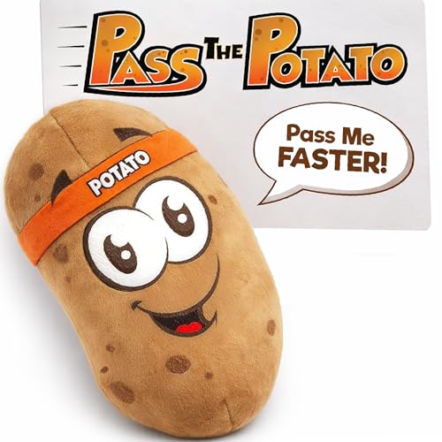 Move2Play, Pass The Potato | Hilariously Wild & Fun | Active Family Game for Kids Ages 3-8+ | Indoor Outdoor Toss Game | Party Games for Boys & Girls | Camping Travel Fun - color: Potato